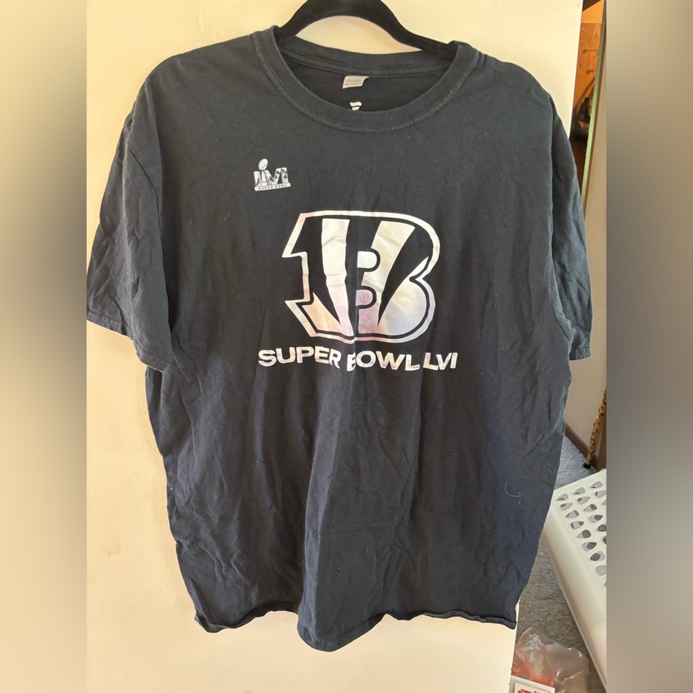 Bengals Super Bowl LVI Black T-Shirt